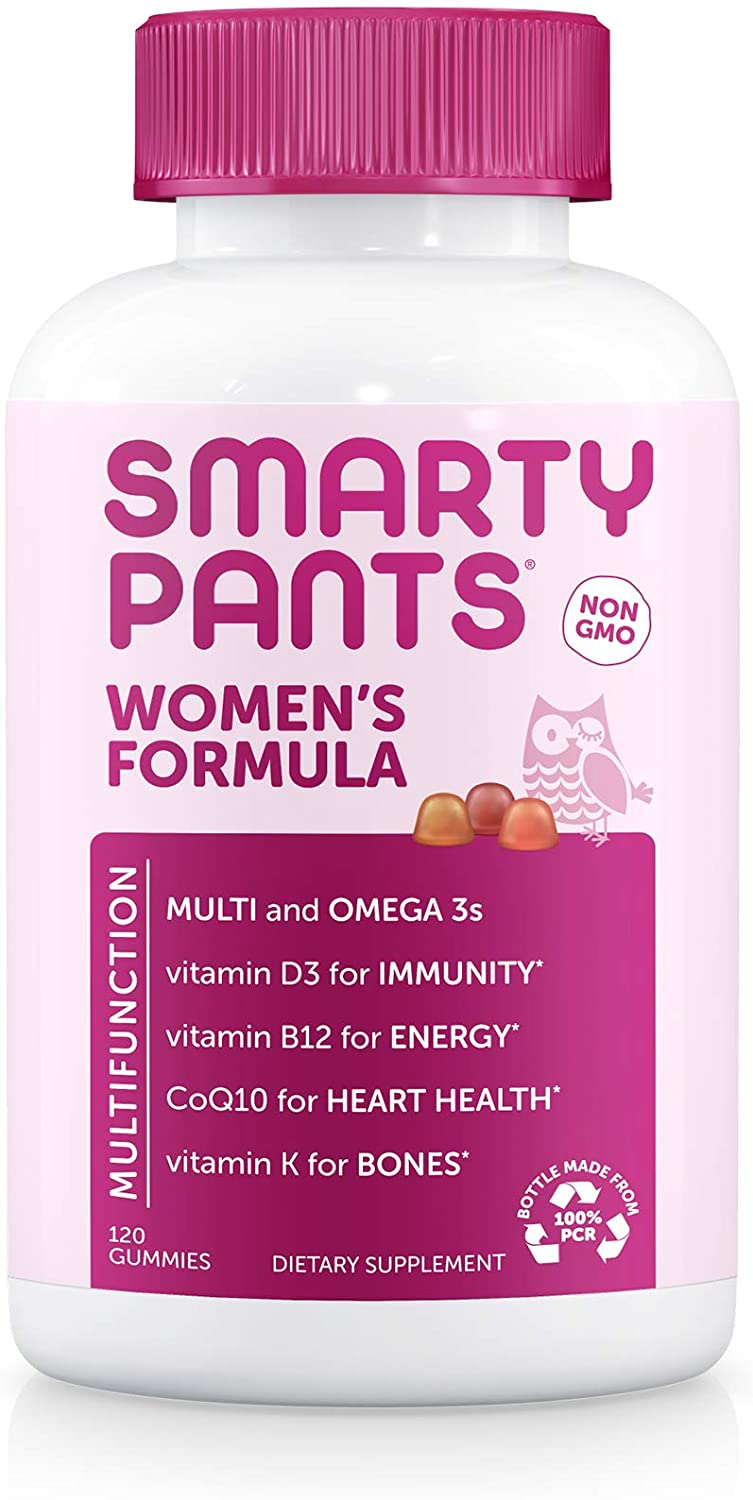 SmartyPants Women's Formula Gummy Vitamins: Gluten Free, Multivitamin,