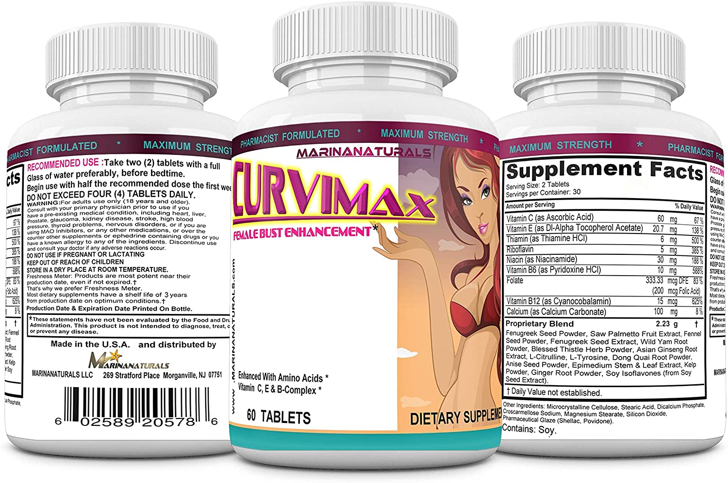 CURVIMAX Female Breast Enhancement