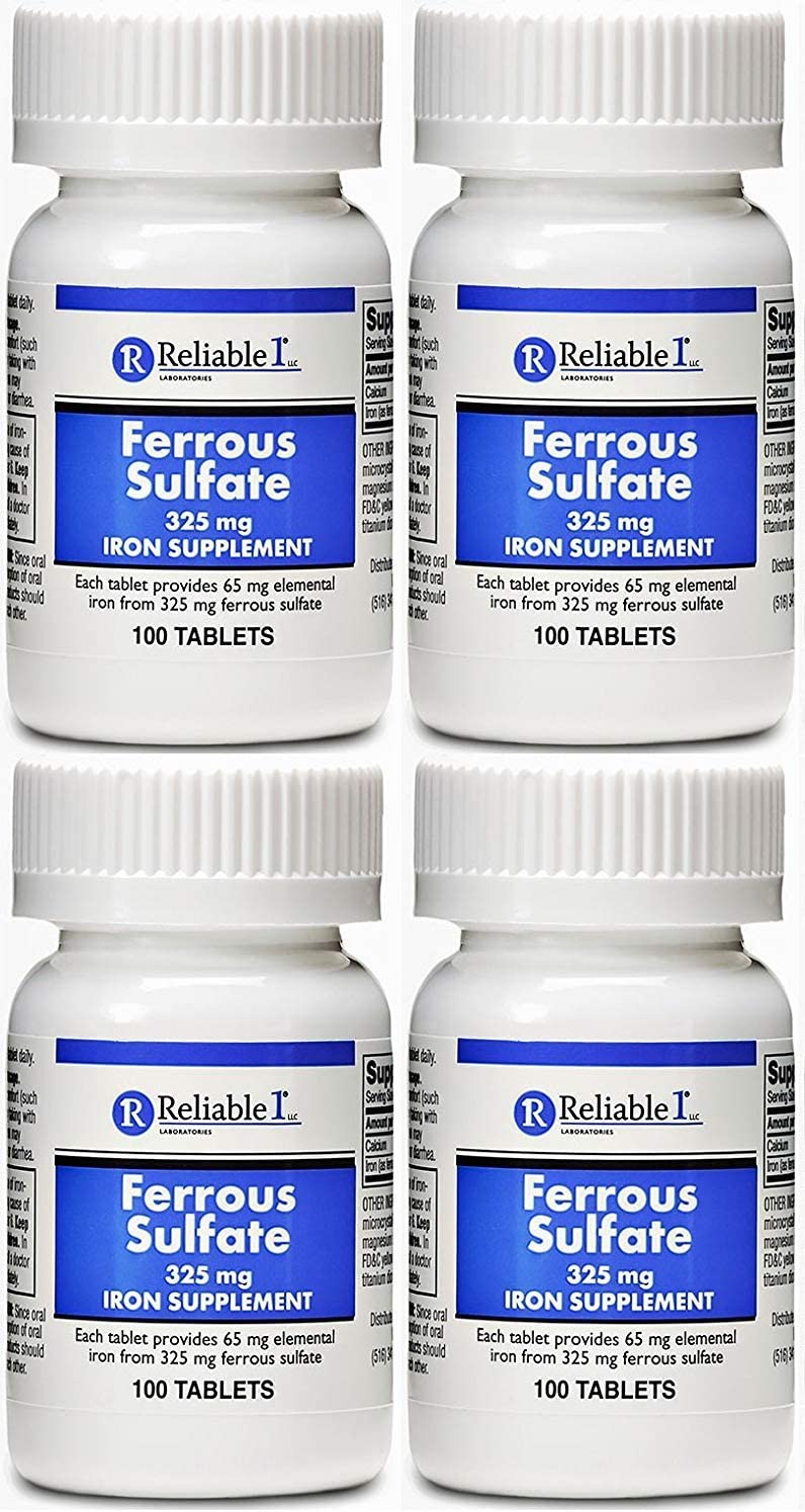 Iron Supplement Ferrous Sulfate 325mg