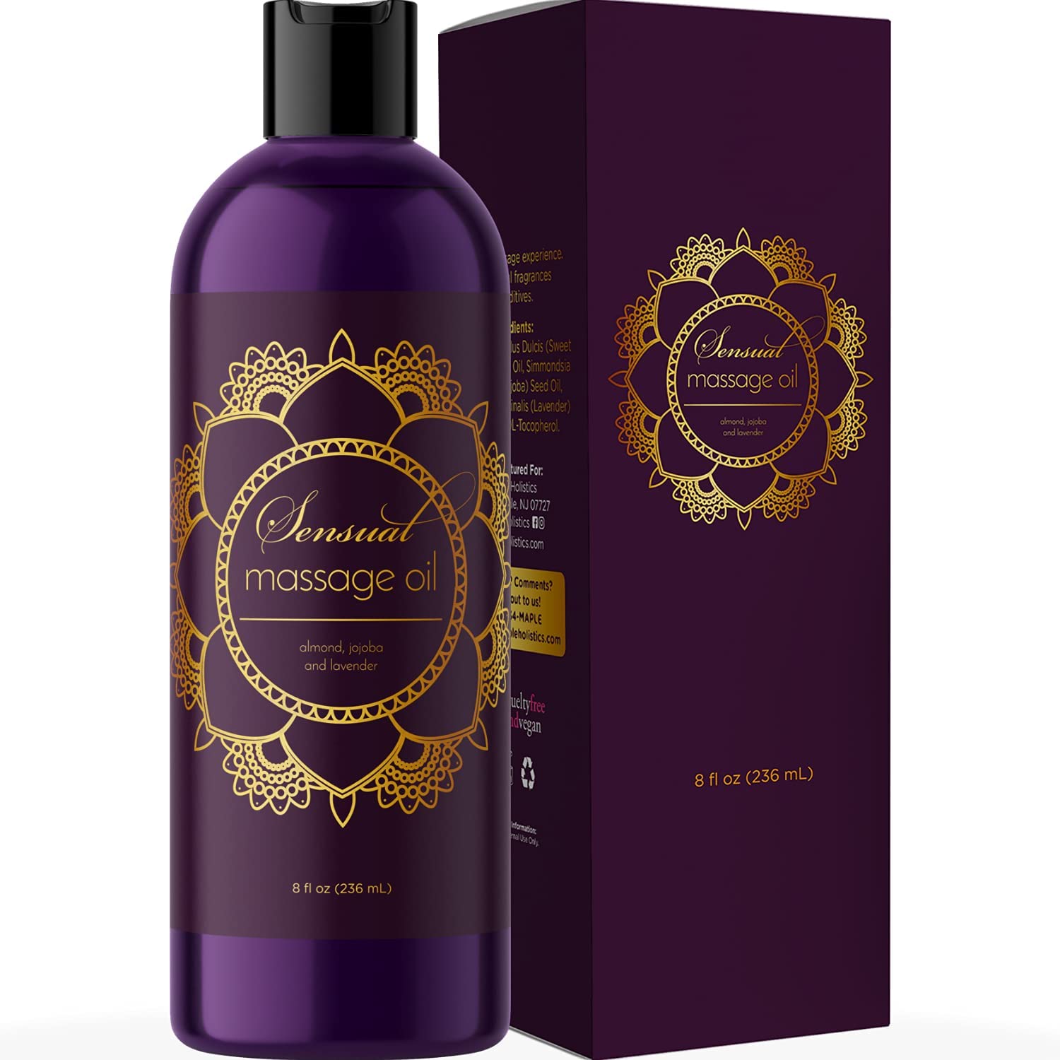 Aromatherapy Sensual Massage Oil for Couples