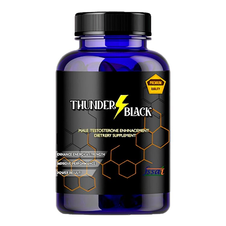 Thunder Black Male Testosterone Enhancement Capsules