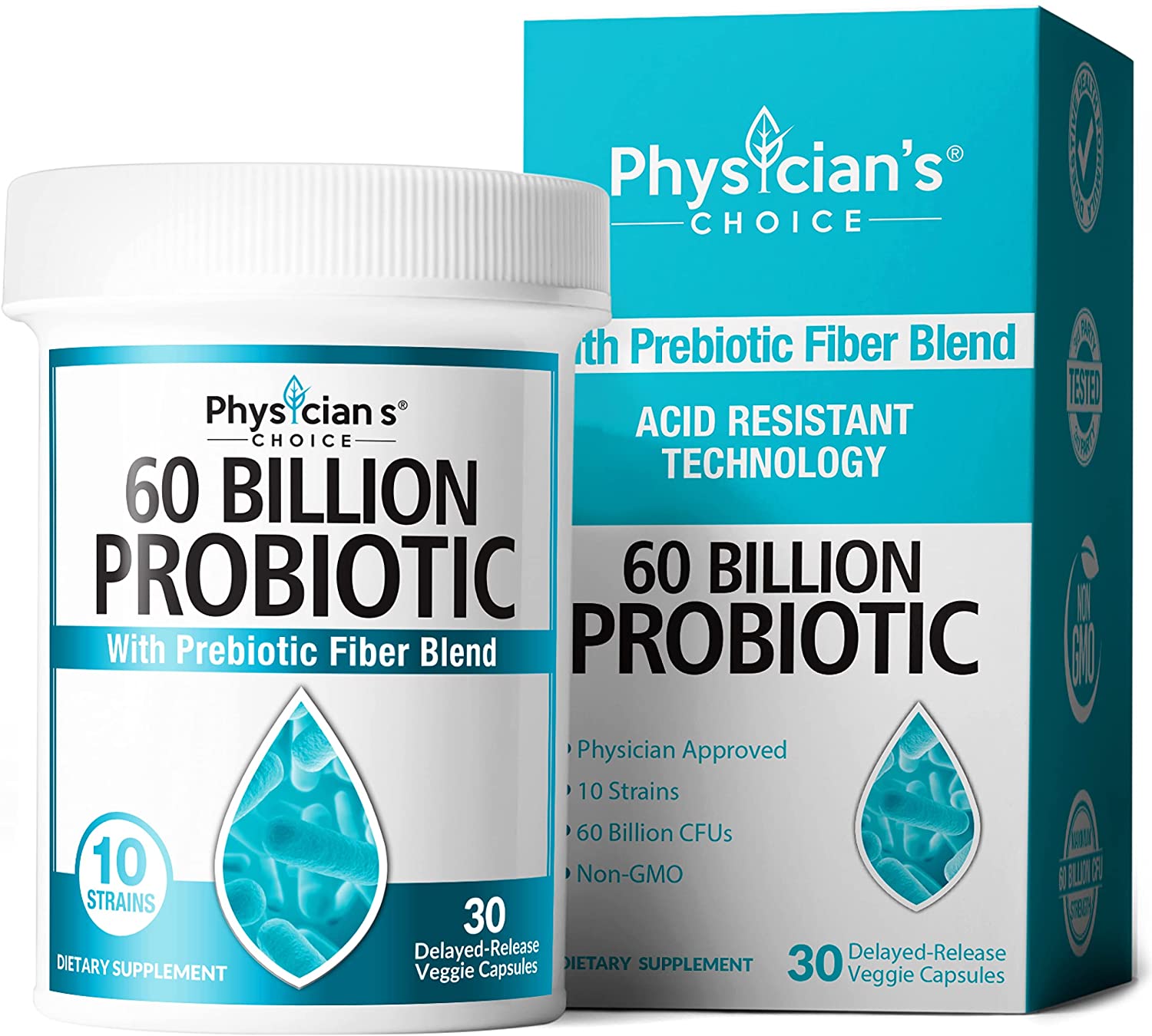 Probiotics 60 Billion CFU - Probiotics for Women