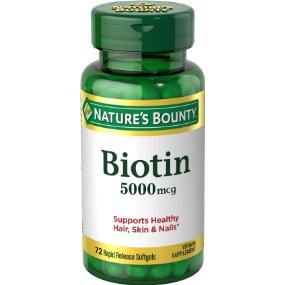 Biotin by Nature's Bounty, Vitamin Supplement, 