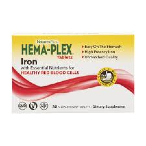 Hema-Plex Iron Slow-Release Tablets