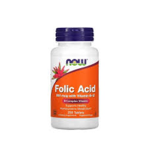 NOW Foods Folic Acid Tablets
